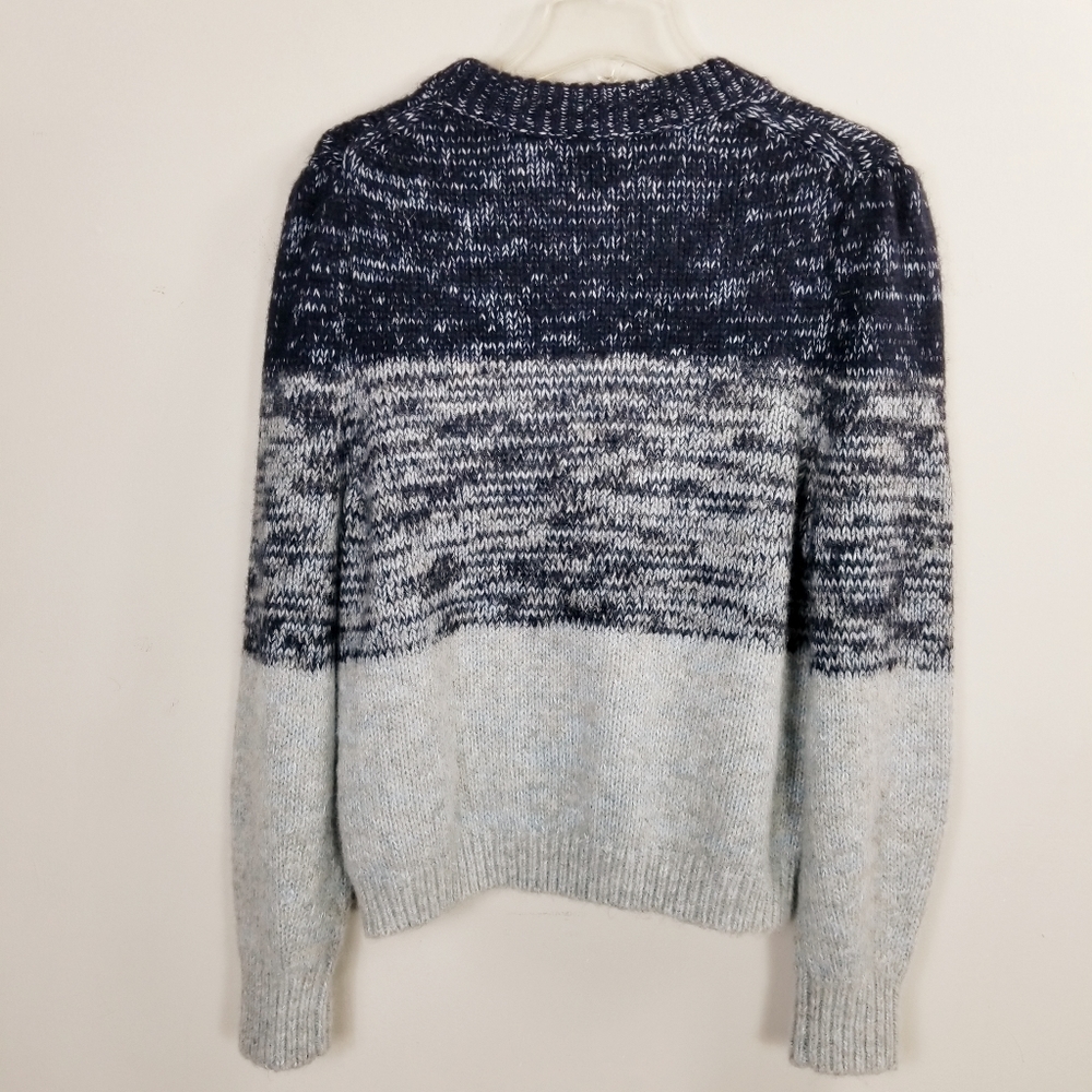Banana Republic Cropped Ombre Fuzzy Sweater SPR 20 - Picture 5 of 11